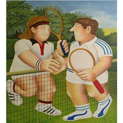 Beryl Cook "Tennis"