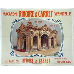 "Rivoire & Carret" antique poster