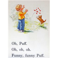 Dick and Jane lithograph