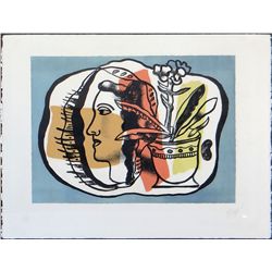 Fernand Leger "Composition au Profile"