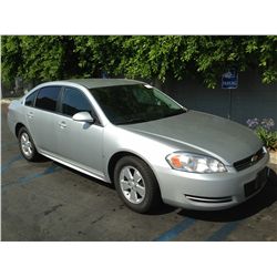 2009 CHEVROLET IMPALA 4D SEDAN 6 CYL.