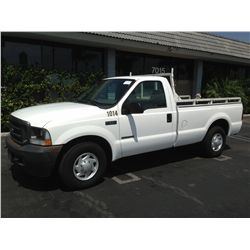 2002 FORD F-250 3/4 TON PICKUP 8 CYL.