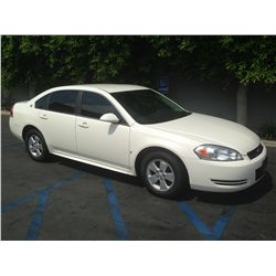 2009 CHEVROLET IMPALA 4D SEDAN 6 CYL.
