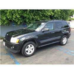 2005 JEEP GRAND CHEROKEE 4D SUV 8 CYL.