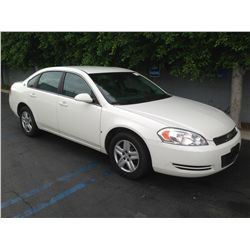 2008 CHEVROLET IMPALA 4D SEDAN 6 CYL.