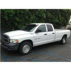2005 DODGE RAM 1500 1/2 TON 4X4 CREW CAB 8 CYL.