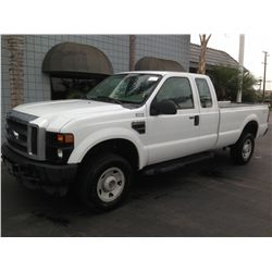 2008 FORD F-350 1 TON 4X4 EXTENDED CAN 8 CYL.