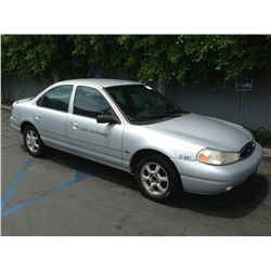 2000 FORD CONTOUR 4D SEDAN 4 CYL.