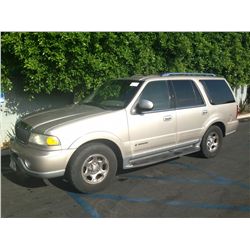2001 LINCOLIN NAVIGATOR 4D SUV 8 CYL.