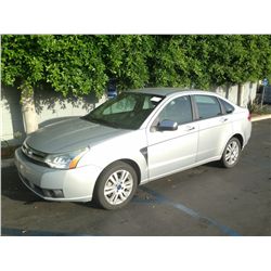 2008 FORD FOCUS 4D SEDAN 8 CYL.