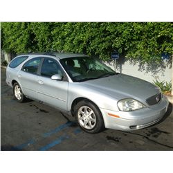 2001 MERCURY SABLE 4D STATION WAGON, 6 CYL.