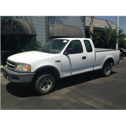 1997 FORD F-150 1/2 TON 4X4 EXTENDED CAB 8 CYL.