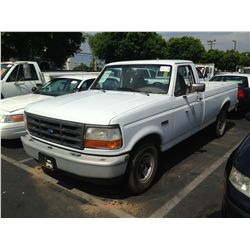 1996 FORD F-150 1/2 TON PICKUP 8 CYL.