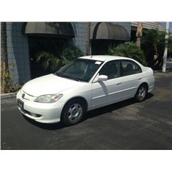 2004 HONDA CIVIC 4D SEDAN 4 CYL.