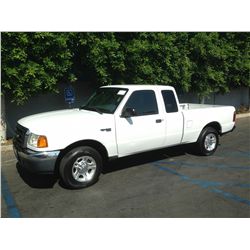2005 FORD RANGER 1/4 TON PICKUP 6 CYL.