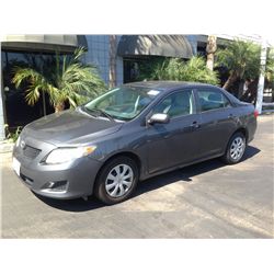 2010 TOYOTA COROLLA 4D SEDAN 4 CYL.