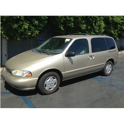 1999 MERCURT VILLAGER 1/2 TON PASSENGER VAN 6 CYL.