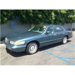 1996 MERCURY GRAND MARQUIS 4D SEDAN 8 CYL.