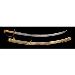 Staff Grade U.S. Artillery Platoon Officer's Sword