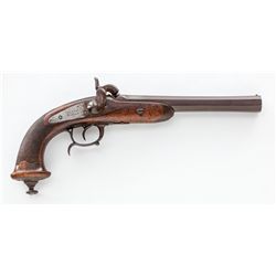 French Model 1833 Single Shot Mil. Perc. Pistol