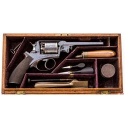 Cased Adams Perc. Revolver