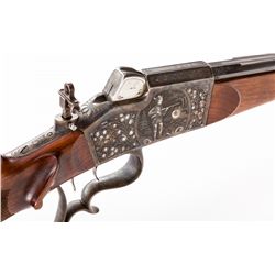Schuetzen Single Shot Rifle, by Pistor & Kost