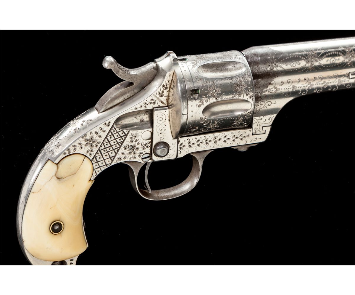 Ornate 2nd Mdl Frontier Merwin & Hulbert Revolver