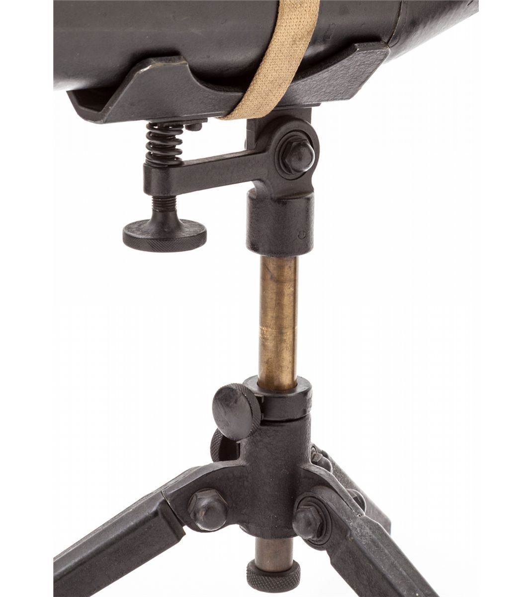 WWII M49 Telescope, case & tripod