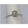 Image 1 : 1.01 CTW 14K WHITE GOLD DIAMOND RING