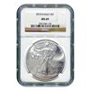 Image 1 : Certified Uncirculated Silver Eagle MS69 NGC (date of o
