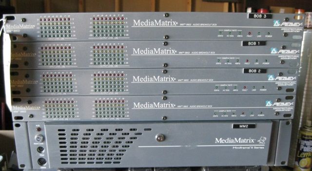 4- Peavey MediaMatrix MM 8802 Audio Breakout Box