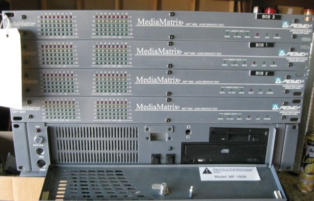 4- Peavey MediaMatrix MM 8802 Audio Breakout Box