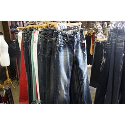 LOT OF 5 MISS ME DESIGNER JEANS SIZE 28