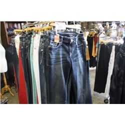 LOT OF 5  ASSORTED DESIGNER JEANS SIZE 28