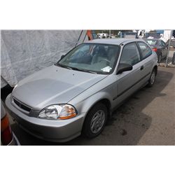 1996 GREY HONDA CIVIC CX 2DR HB 216,917KM GAS 1.6L MANUAL VIN:2HGEJ6322TH002546 - 5 ESTIMATES TTL