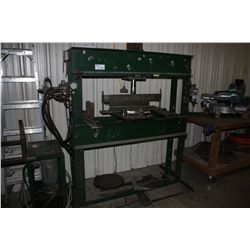 HYDRAULIC SHOP PRESS WITH PAIL OF PARTS