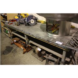 METAL MOBILE WORK TABLE
