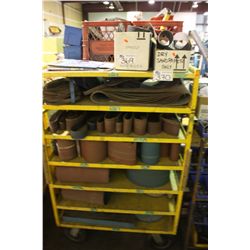 ASSORTED SAND PAPER BELTS