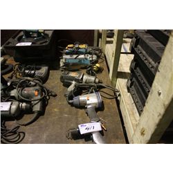 ASSORTED AIR AND POWER TOOLS