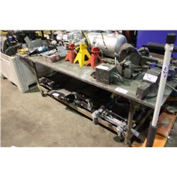 MOBILE METAL WORK TABLE