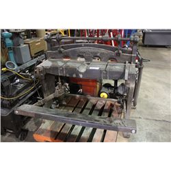 BROWN BOGGS 206BL MANUAL SHEAR