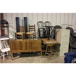 ASSORTED FURNITURE