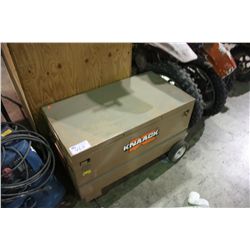 KNAACK JOB BOX WITH CONTENTS