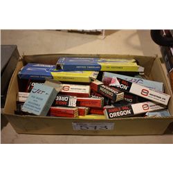 ASSORTED CHAINSAW PARTS