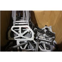 BIN OF HAND TRUCKS