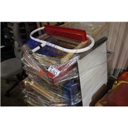 PALLET OF GYM EQUIPMENT