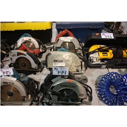 3 PORTABLE ELECTRIC SAWS