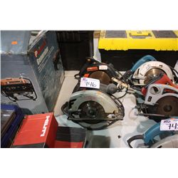 2 PORTABLE ELECTRIC SAWS