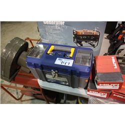 TOOL BOX WITH ASSORTED TOOLS