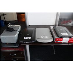 LOT OF 5 SCANNERS